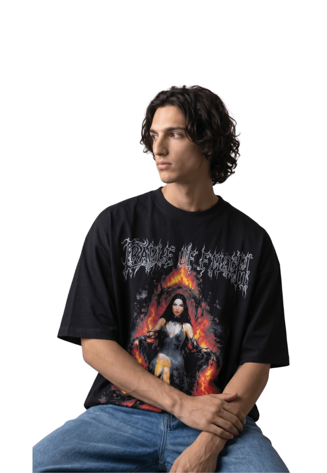 Cradle of Filth Boxy Crop T-Shirt - Terrax Clothing